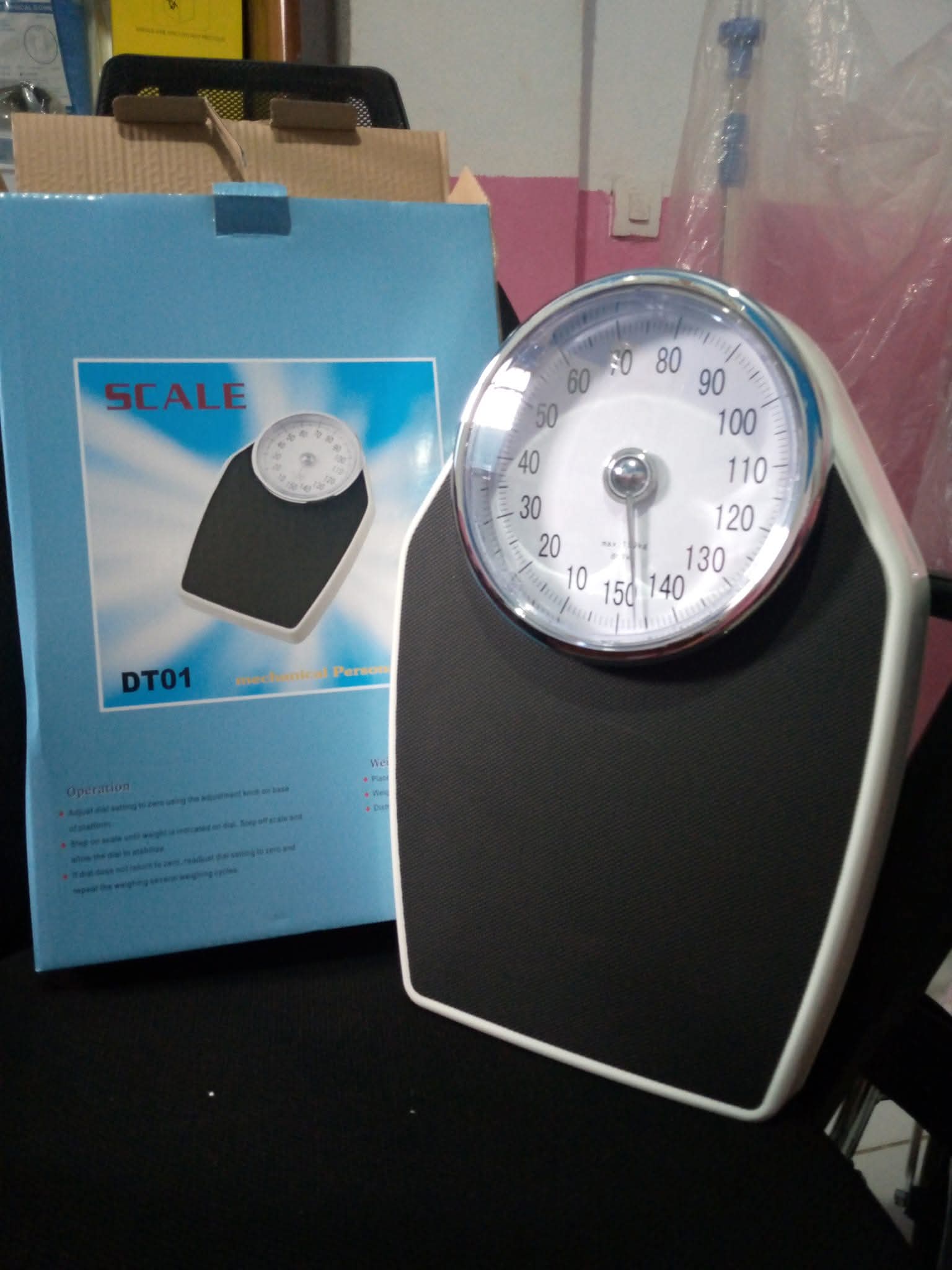 Balance Mécanique Personnelle DT01 (150 kg) | Pèse-Personne Médical & Analogique